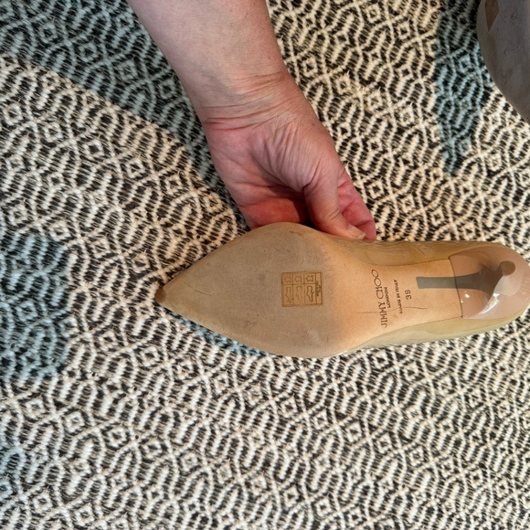 Jimmy Choo patent camel pump size 39 - Picture 9 of 10